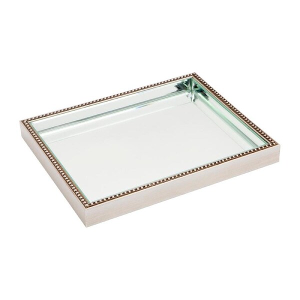 CAFE LIGHTING Zeta Medium Tray - Antique Silver