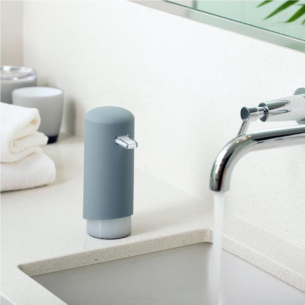 Set of 2 BETTER LIVING Foaming 200ml Pump Dispensers - Grey