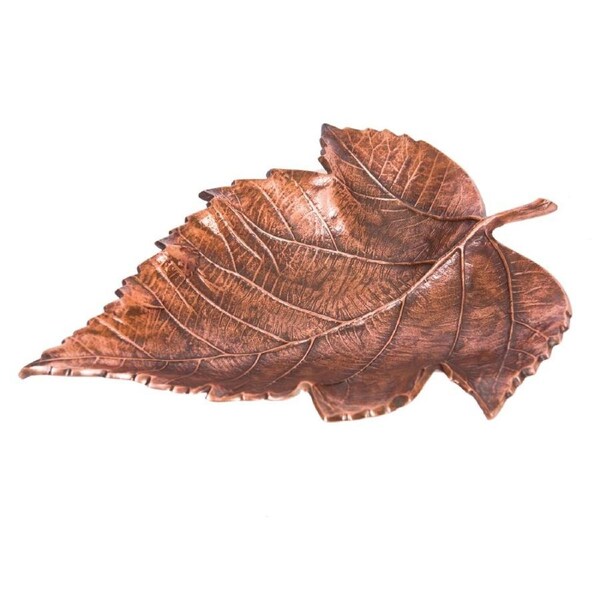 SSH COLLECTION Maple Large 43cm Long Decorative Leaf - Antique Copper