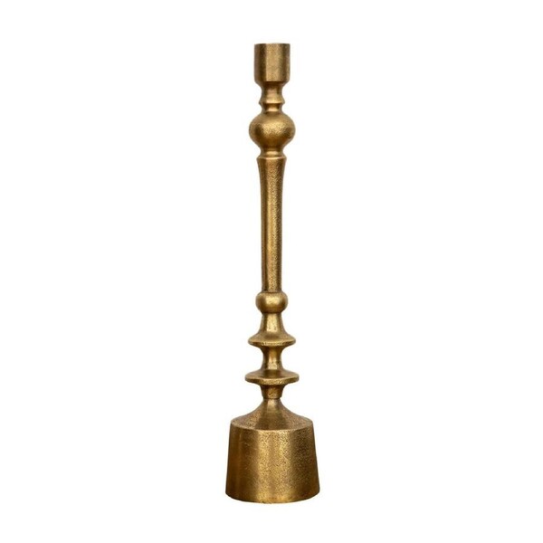 SSH COLLECTION Hudson 42cm Candle Stand - Antique Brass