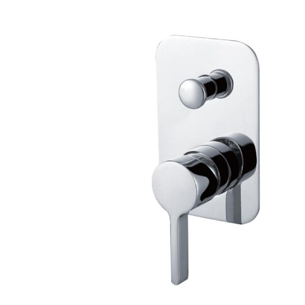 VALE Brighton Wall Mounted Shower Mixer with Diverter - Chrome