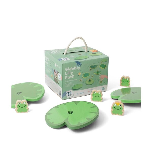 BS Toys Wood Wobbly Lilly Path Active Kids Active & Outdoor Toys 17x16cm 3y+
