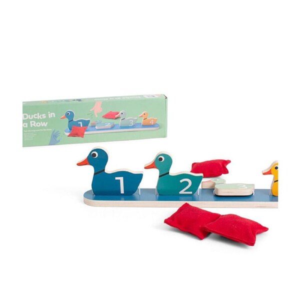 BS Toys Wood Ducks In A Row Active Kids Active & Outdoor Toys 40x10cm 3y+