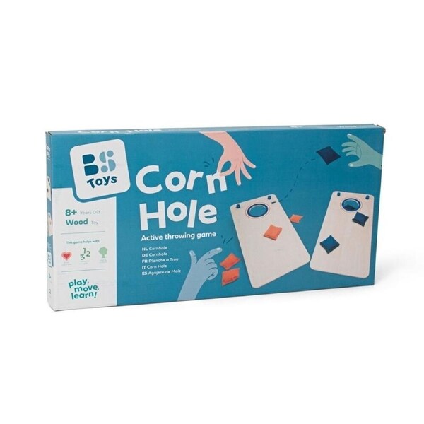 BS Toys Wood Corn Hole Active Kids/Children Active & Outdoor Toys 80x40cm 6y+