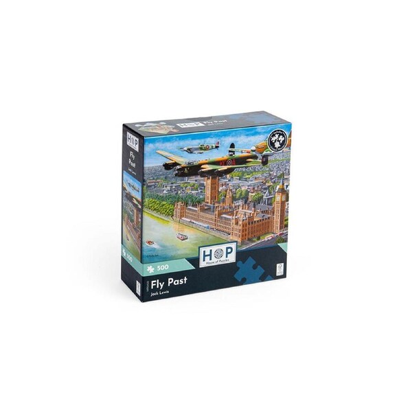 500pc House of Puzzles Board Fly Past Kids Jigsaw Puzzles Toys 48x34cm 3y+