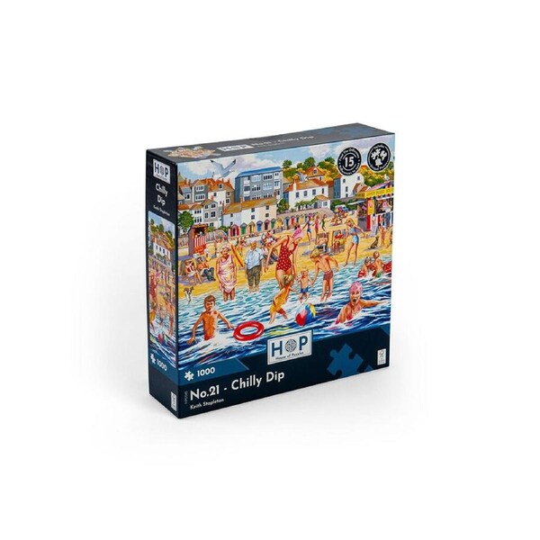 1000pc House of Puzzles Board Chilly Dip Kids Jigsaw Puzzles Toys 69x48cm 3y+