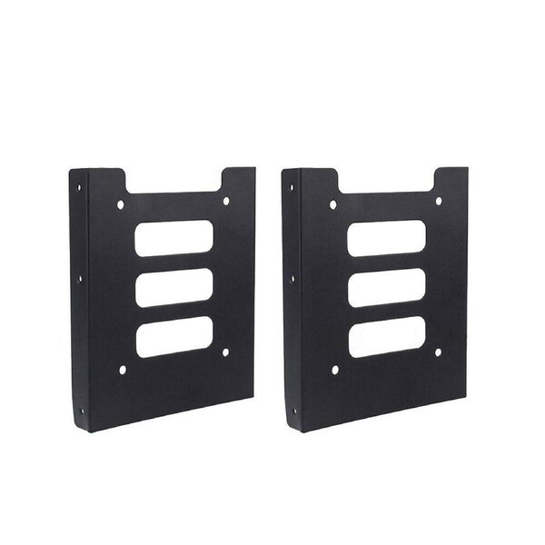 SSD HDD Adapter Rack Hard Drive SSD Mounting Bracket 2.5 Inch To 3.5 Inch 2x