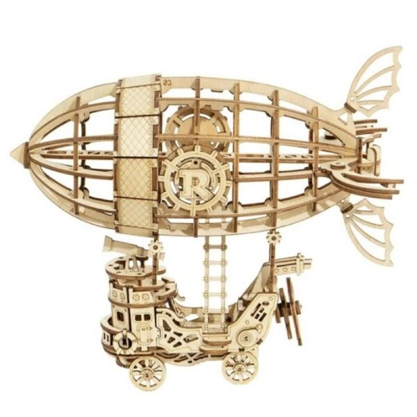 Rolife Airship 3D Wooden Puzzle DIY Model Kit
