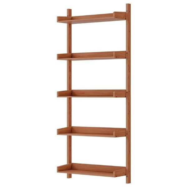 Bookshelf Floating Shelf CAPIZ Oak