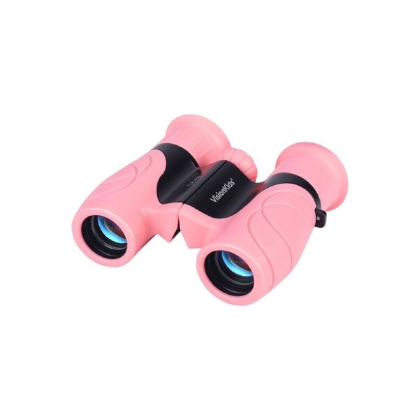Vision Kids HappiVIEW Binoculars/Telescope Childrens Outdoor Toy 10.5cm Pink