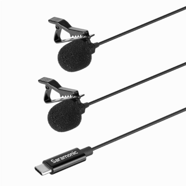 Saramonic U3C Dual Omnidirectional Lavalier Microphones For USB-C Devices