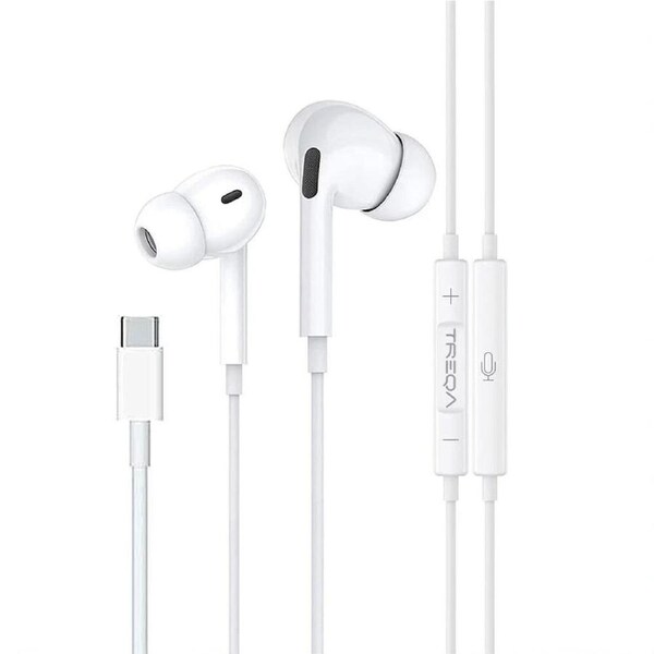 USB Type C Wired Headphones MIC Microphone Earphones For iPhone 15 16 iPad