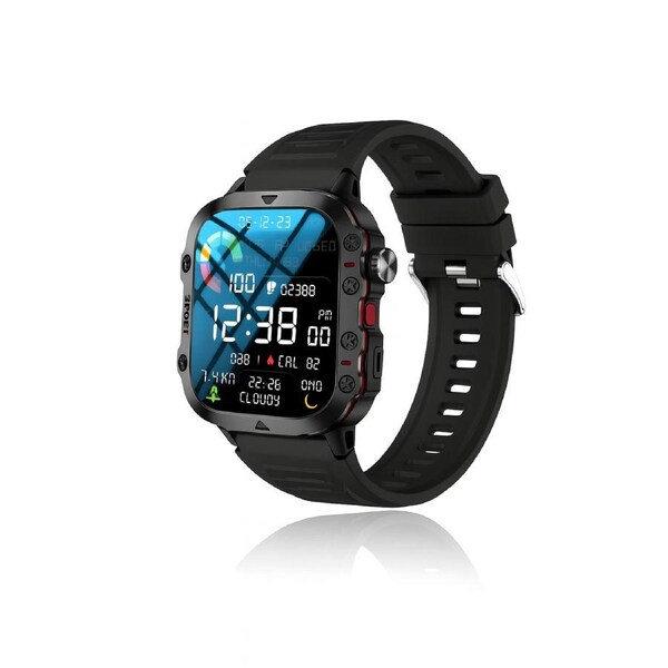 Smart Sports Watch for Android & iPhone – HD Touchscreen, Bluetooth Calling, Fitness & Health Tracker, AI Voice Assistant