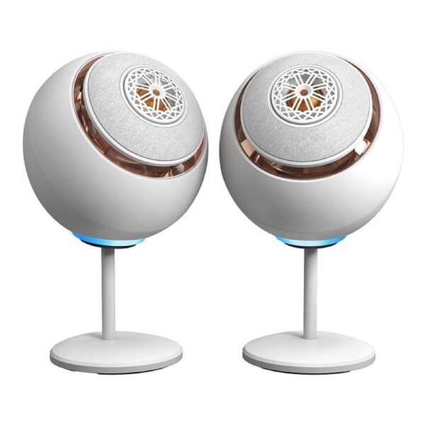 Creative Pebble Nova Premium 2.0 USB-C Speakers with Coaxial Drivers - White (51MF1720AA005)