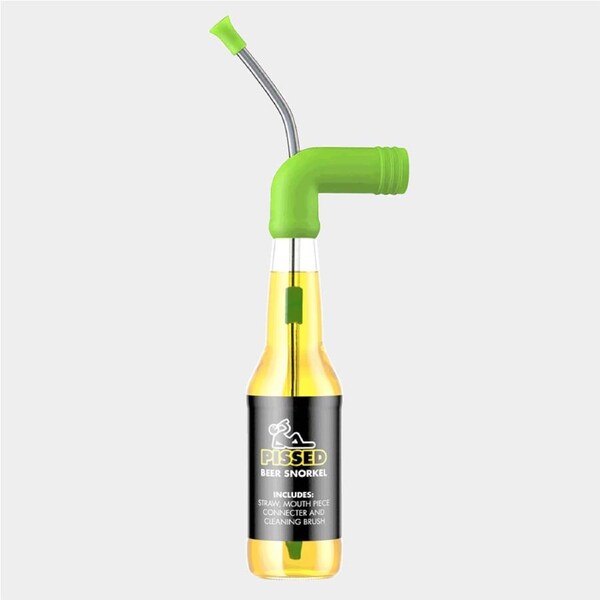 Pissed Beer Snorkel Neon Green