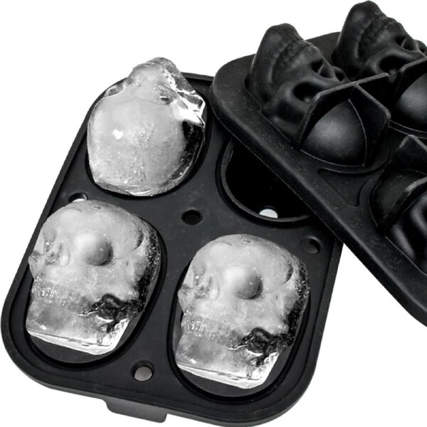 3D Skull Ice Cube Tray Mould