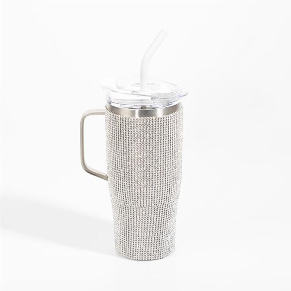 SWIG Glitz Tumbler Silver 900mL