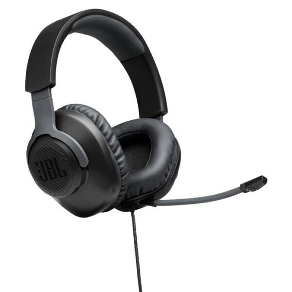 JBL Free Work From Home Headphones Wired - Black