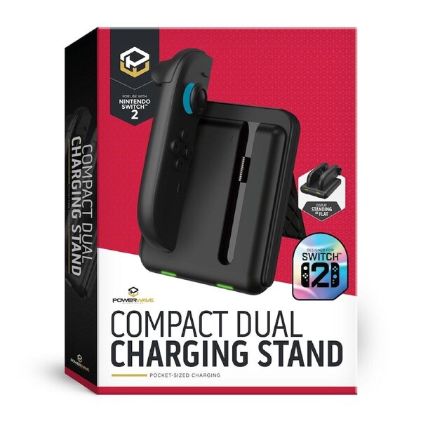 Powerwave Compact Dual Charging Stand for Nintendo Switch 2