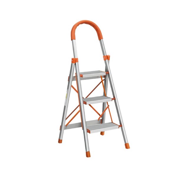 Giantz 3/4/5/6 Step Ladder Multi-Purpose Telescopic Folding Aluminium Non Slip 3 Step