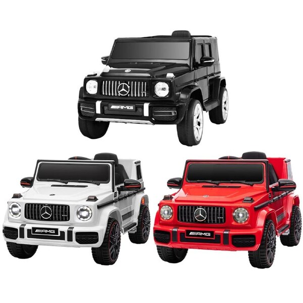 Mercedes-Benz Kids Ride On Car Electric Toys Licensed Remote 12V AMG G63 Model 1 - Black