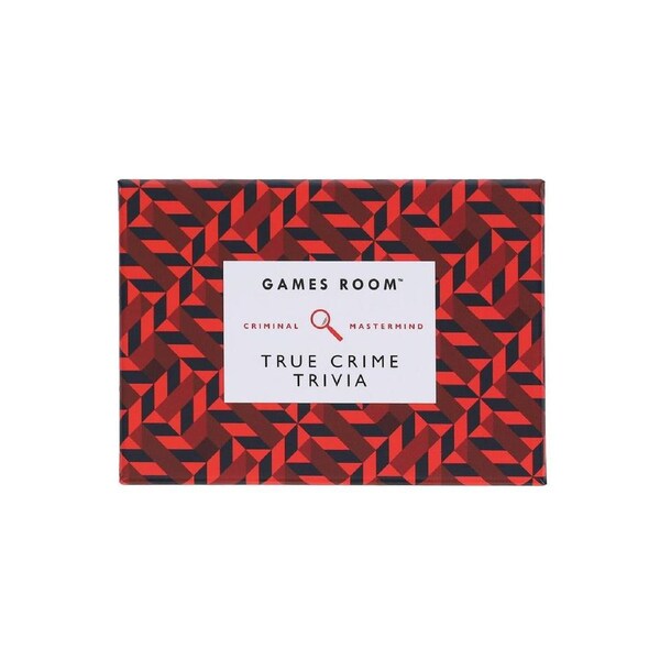 Games Room True Crime Trivia Red