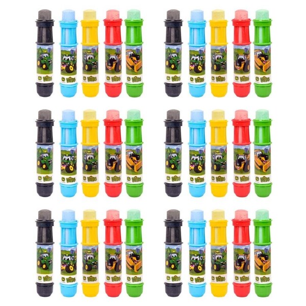 6x 5pc John Deere Jumbo Chalk Holders w/Chalk Kids Outdoor Drawing Play Toy 3y+