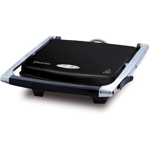 Russell Hobbs 4 Slice Cafe Jaffle Press - Stainless Steel Sandwich Maker Grill Toasted Toaster