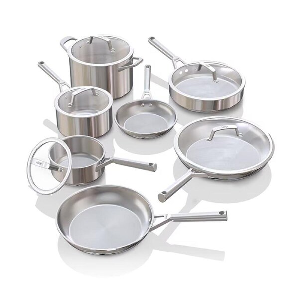 Ninja EverClad Commercial Grade Stainless Steel 7 Piece Cookware Set C99012ANZ