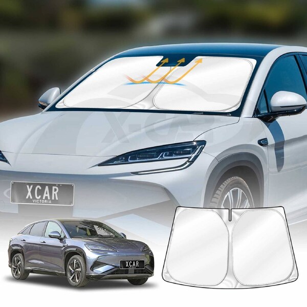 WindScreen Sun Shade for BYD SEALION 7 SEALION7 2025-Onwards Blocks UV Rays Foldable Custom Wind Screen Sun Visor Protector