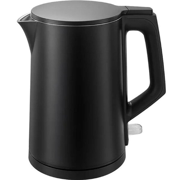 Nero Aria Double Wall Kettle 1.7L Stainless Steel Matte Black