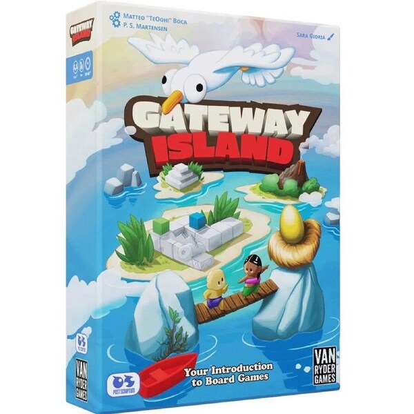 Van Ryder Games Gateway Island Board Game Van Ryder Games