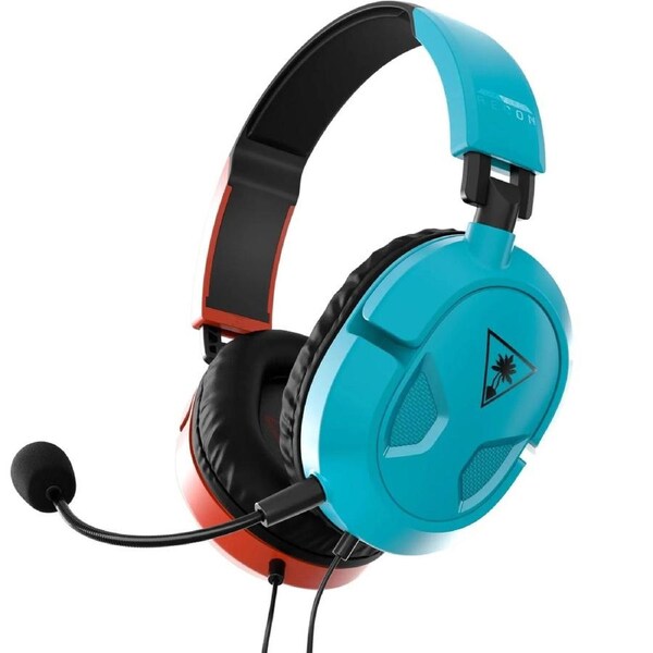 Turtle Beach Recon 50 Wired Gaming Headset Headphones Microphone Red/Blue