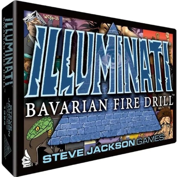 Illuminati Bavarian Fire Drill Cards Expansion Game Steve Jackson Games