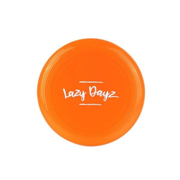 28cm Lazy Dayz Jumbo Neon Beach Frisbee - Orange
