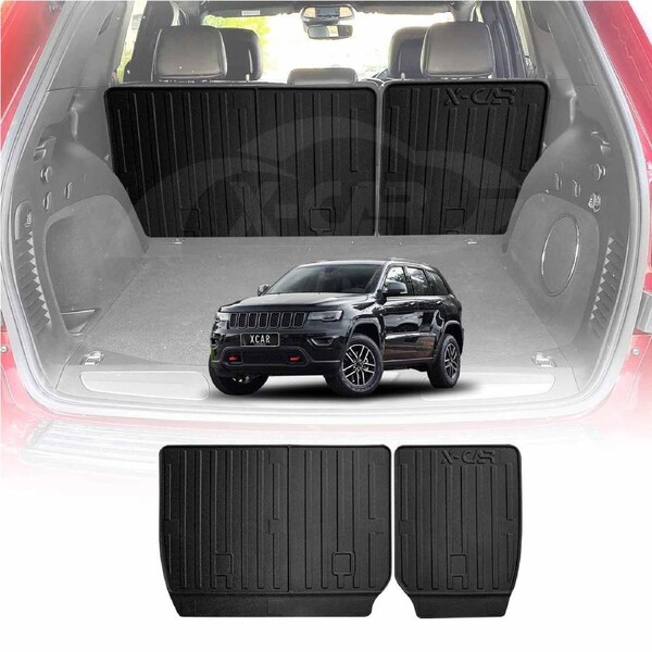 Back Seat Protector for Jeep Grand Cherokee 2011-2021 All Weather Heavy Duty Car Seat Kick Mats Cover