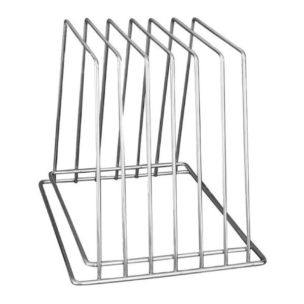 Trenton 6 Slot Chrome Plated Cutting Board Rack