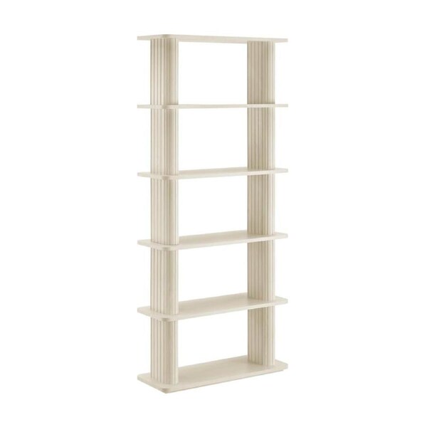 Felicity Tall Open Shelf Unit 5 Tier Oak