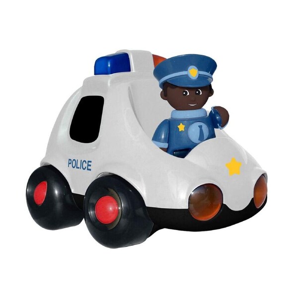 Tolo Toys First Friends Police Car Interactive Play 18cm Baby/Toddler Toy 12m+
