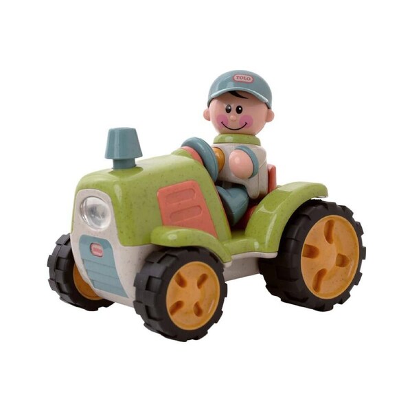 Tolo Toys First Friends Tractor & Farmer Interactive 18cm Baby Toy 12m+