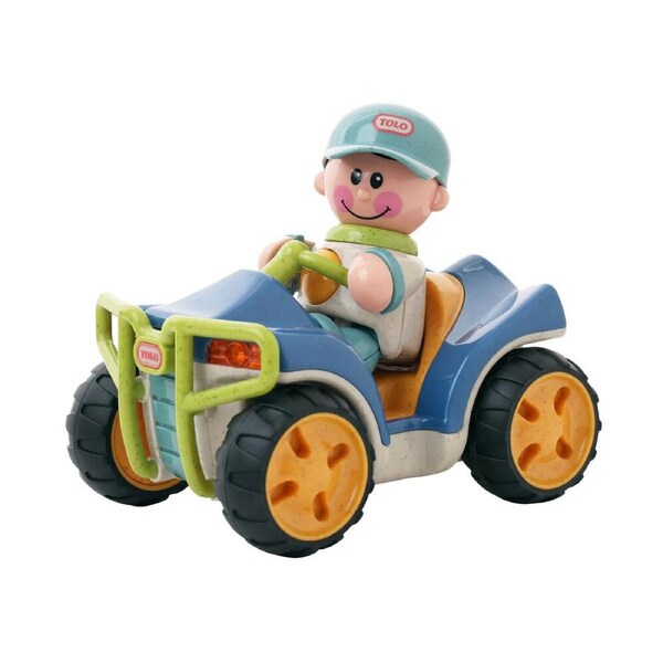 Tolo Toys First Friends Quad w/ Boy Interactive Play 17cm Baby Toy 12m+