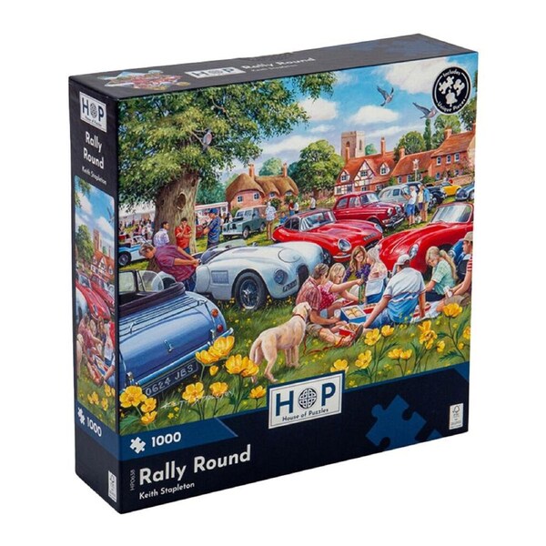 1000pc House Of Puzzles Rally Round 48x69cm Jigsaw Puzzle Kids/Family Toy 3y+