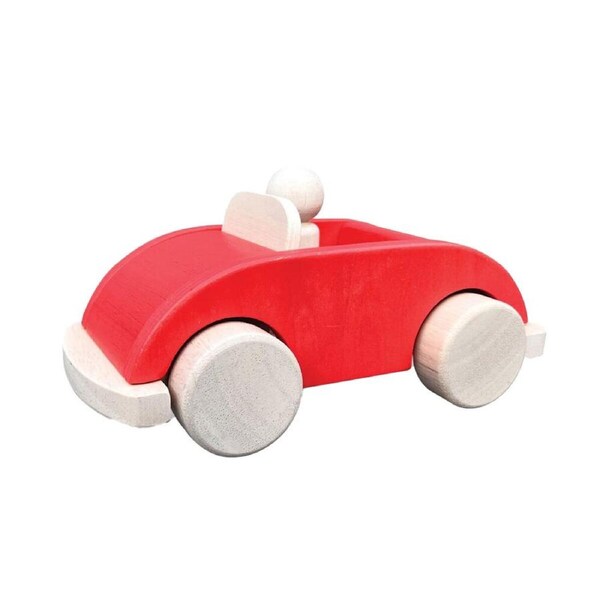 Indigo Jamm Charlie's Car Play 20cm Kids/Children Natural Wooden Toy 18m+