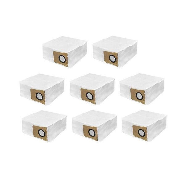 8PCS for X20 Pro/X20 Robot Vacuum Cleaner Dust Bag Replacement Spare Parts