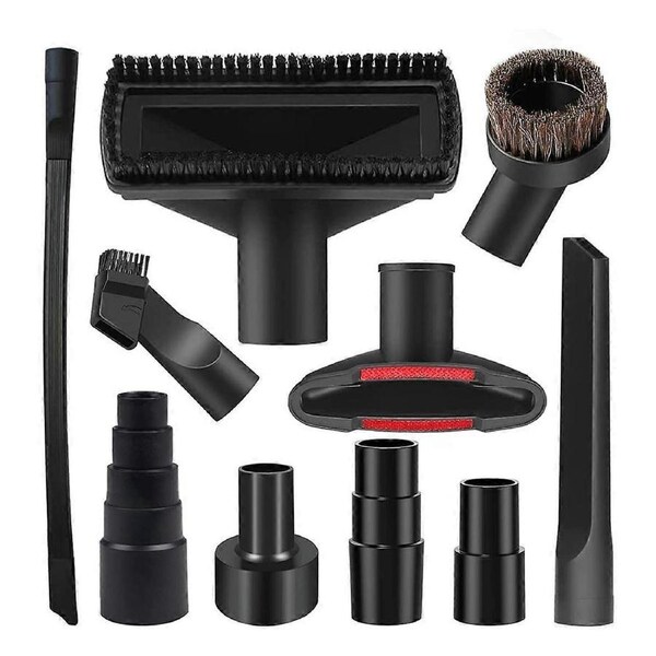 Universal Vacuum Attachments Kit Wet Dry Plastic Vacuum Hose Adapter 1-1/4 inch Vacuum Cleaners Acc