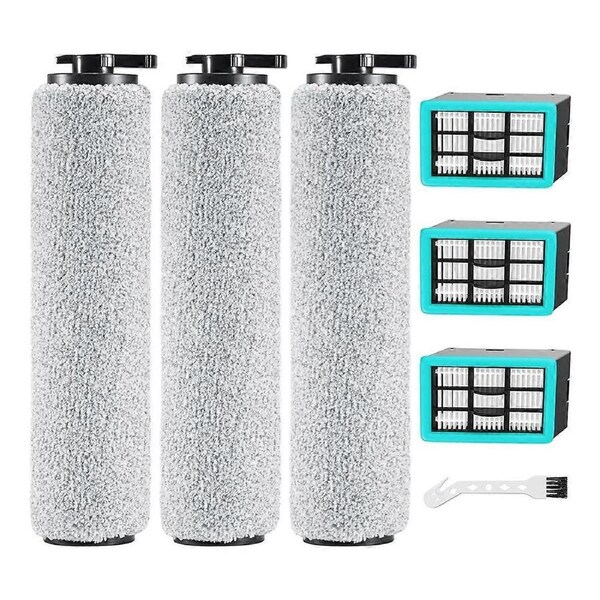 3831 Vacuum Cleaner Brush Roll+ Filter Replacement Parts for Crosswave HF2/3845N/3831 Floor Scrubber