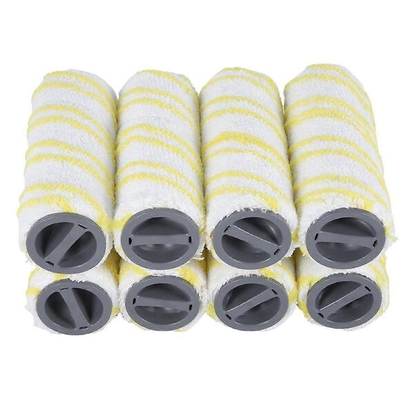 8 Pcs Roller Brush Replacement Accessories for FC5 FC7 FC3 FC3D Electric Floor Cleaner