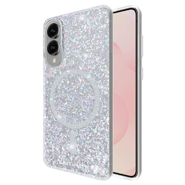 Case-Mate Twinkle Disco with Magnet Case (Suits Galaxy S25 Edge) - Silver