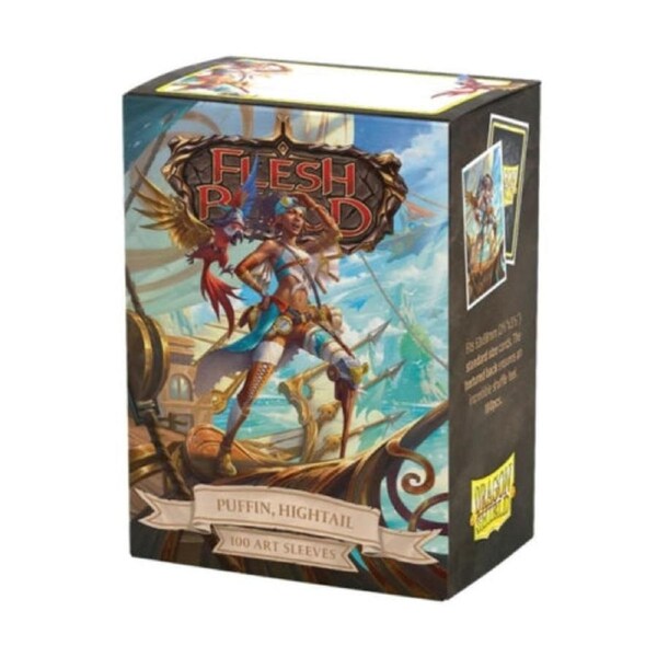 Dragon Shield 100ct Matte Art Flesh and Blood Puffin Hightail Sleeves