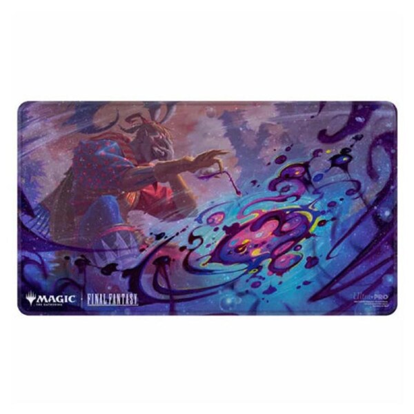 ULTRA PRO Magic MTG Final Fantasy Black Stitched Playmat Premium Holofoil